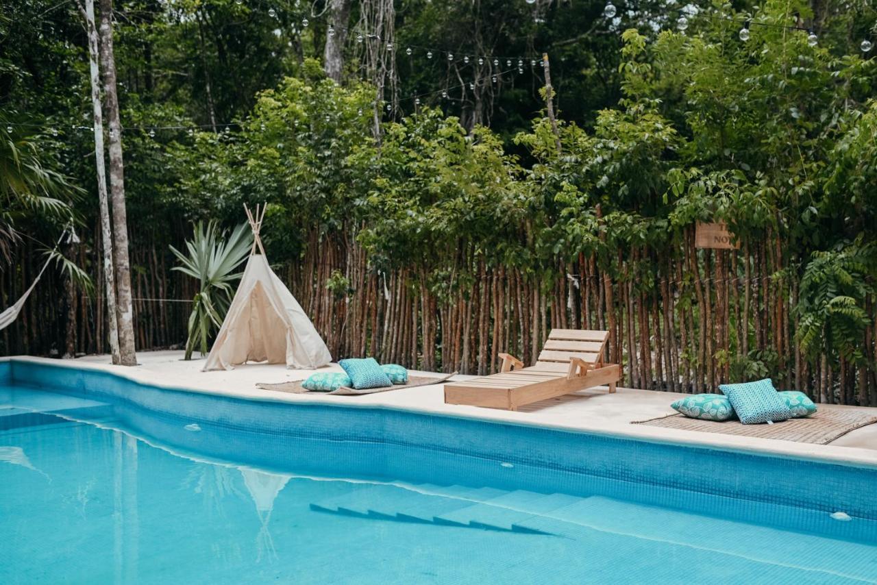 Lunita Jungle Experience Otel Puerto Morelos Dış mekan fotoğraf